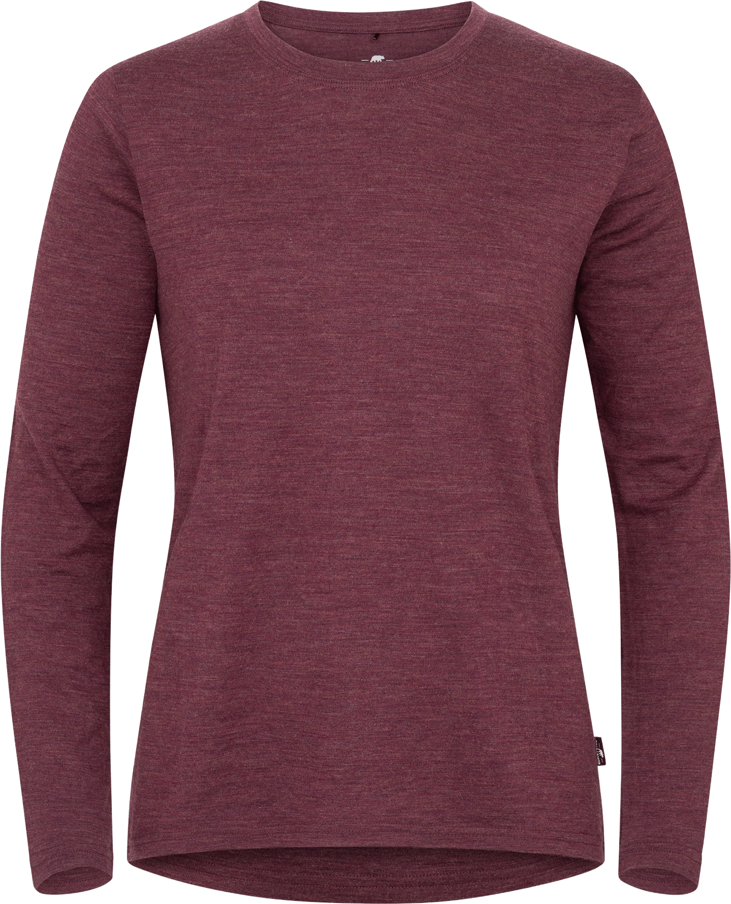 Gridarmor Women's Merino Wool Ls Tee Fig Melange