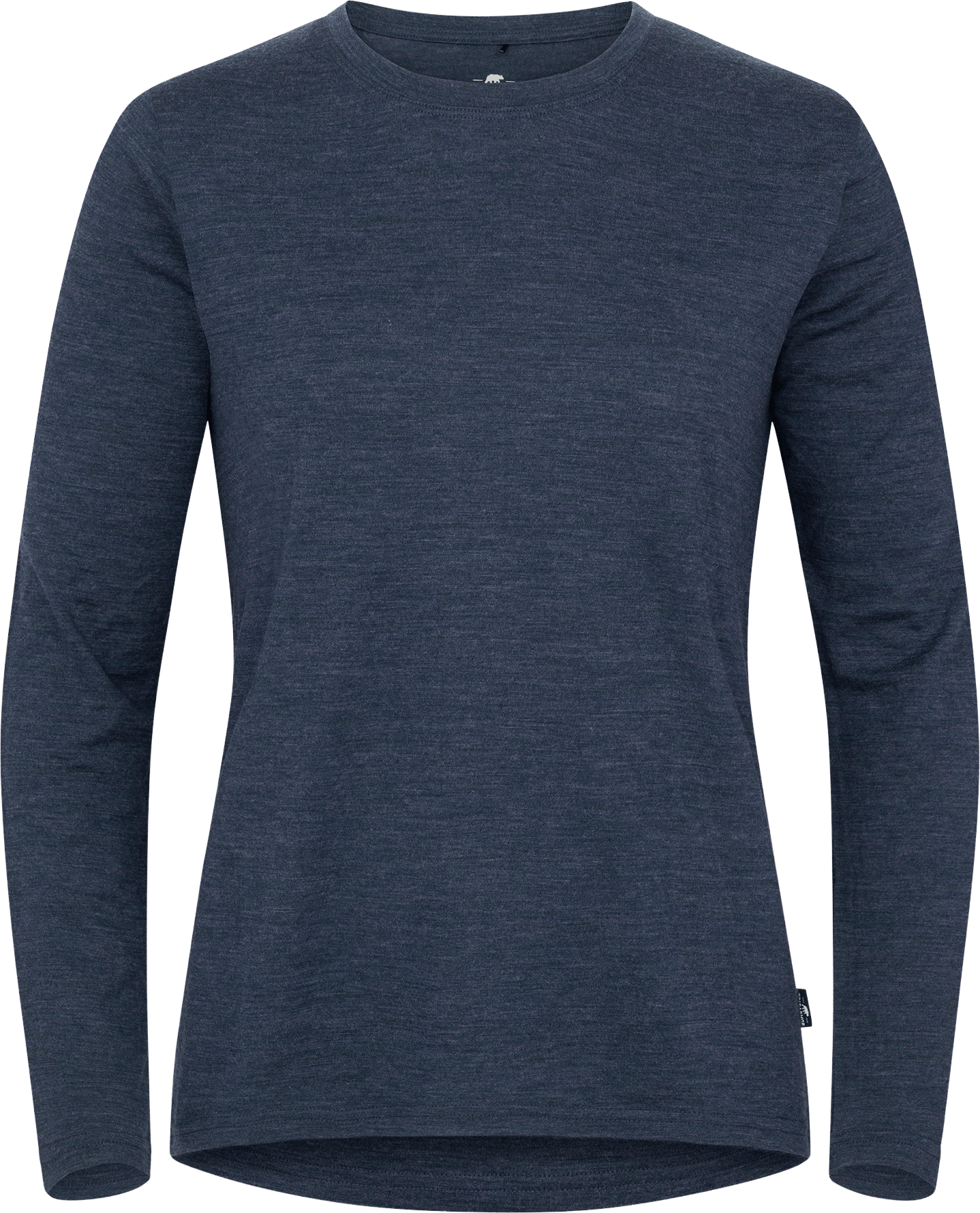 Gridarmor Women's Merino Wool Ls Tee Navy Blazer Melange
