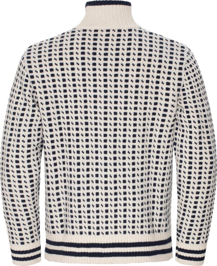 Gridarmor Men's Classic Wool HalfZip Sweater Snow White Gridarmor