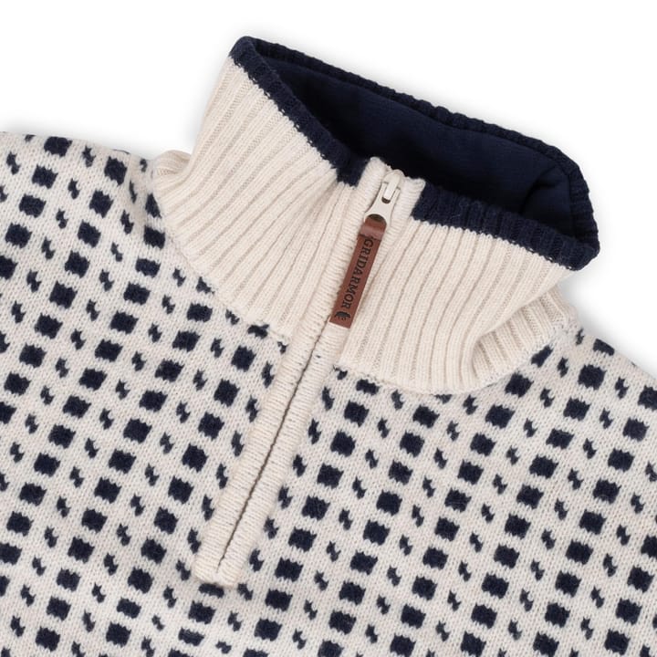 Gridarmor Men's Classic Wool HalfZip Sweater Snow White Gridarmor