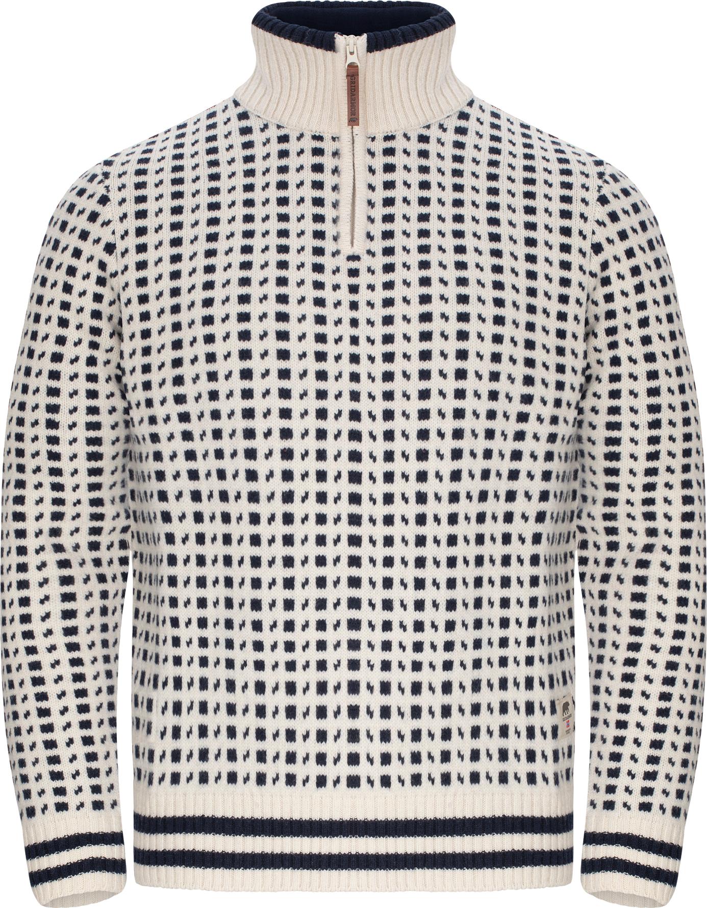 Gridarmor Men's Classic Wool HalfZip Sweater