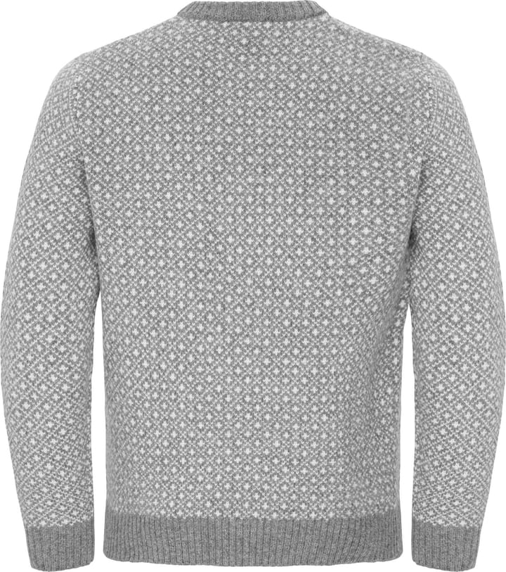 Gridarmor Men's Heavy Knit Wool Sweater Grey Melange Gridarmor