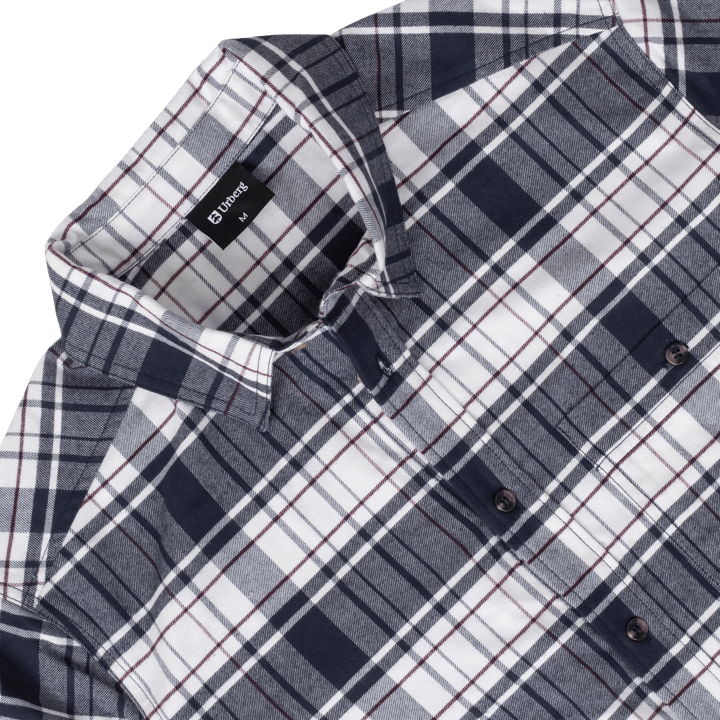 Urberg Men's Checked Flanell Shirt Clouddancer/Navy/Fig Urberg