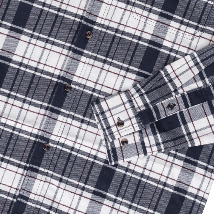 Urberg Men's Checked Flanell Shirt Clouddancer/Navy/Fig Urberg