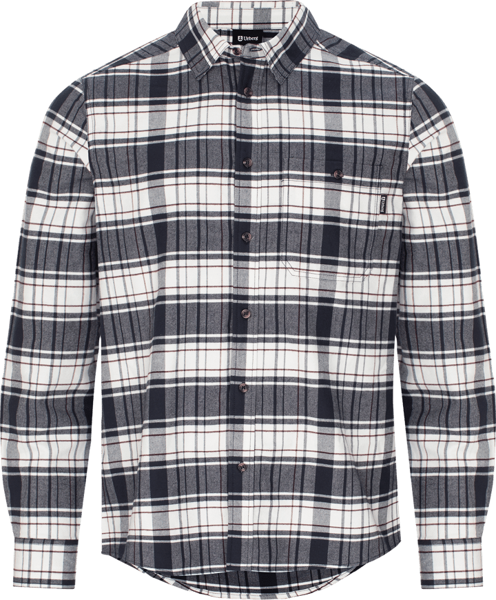 Urberg Men's Checked Flanell Shirt Clouddancer/Navy/Fig Urberg