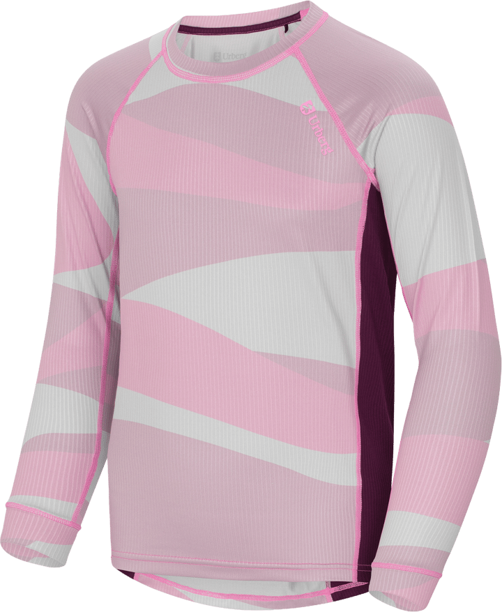 Urberg Junior's Printed Base Layer Set Pink Aop Urberg