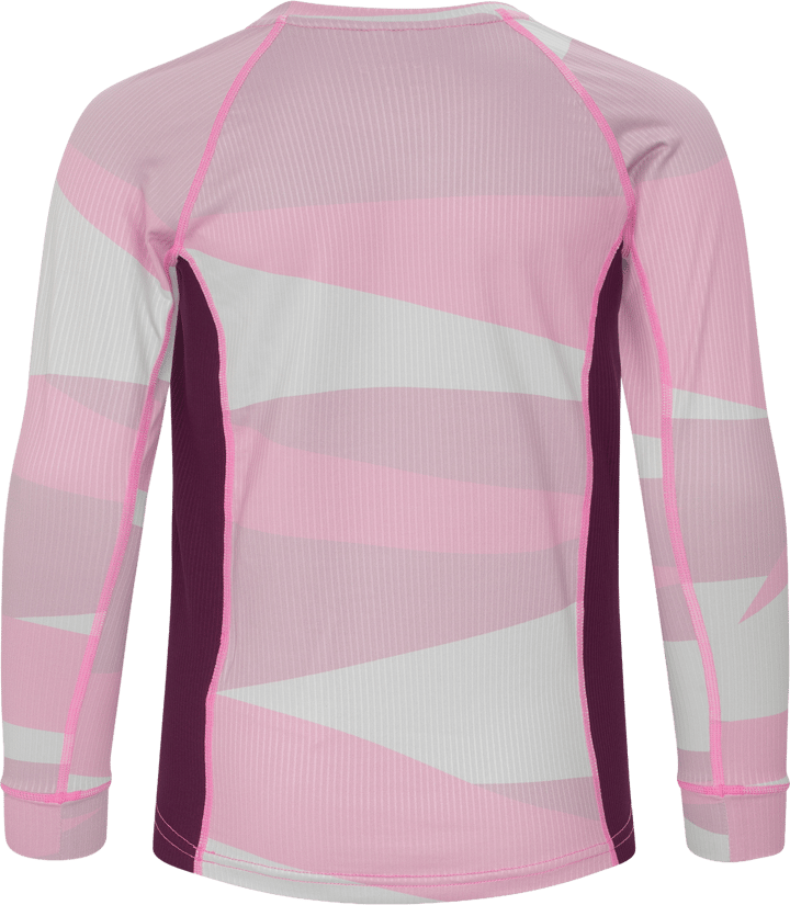 Urberg Junior's Printed Base Layer Set Pink Aop Urberg