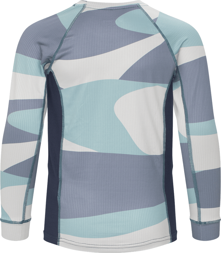 Urberg Junior's Printed Base Layer Set Blue Aop Urberg