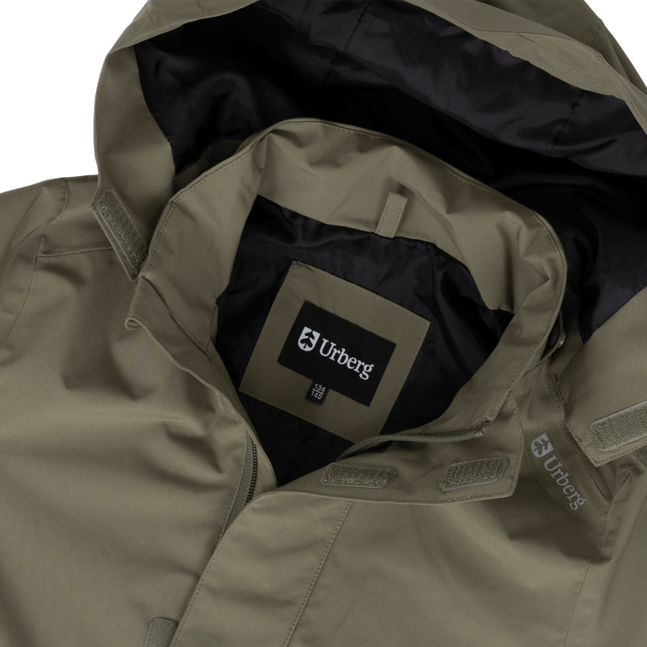 Urberg Junior's 2l Rain Coat Deep Lichen Green Urberg