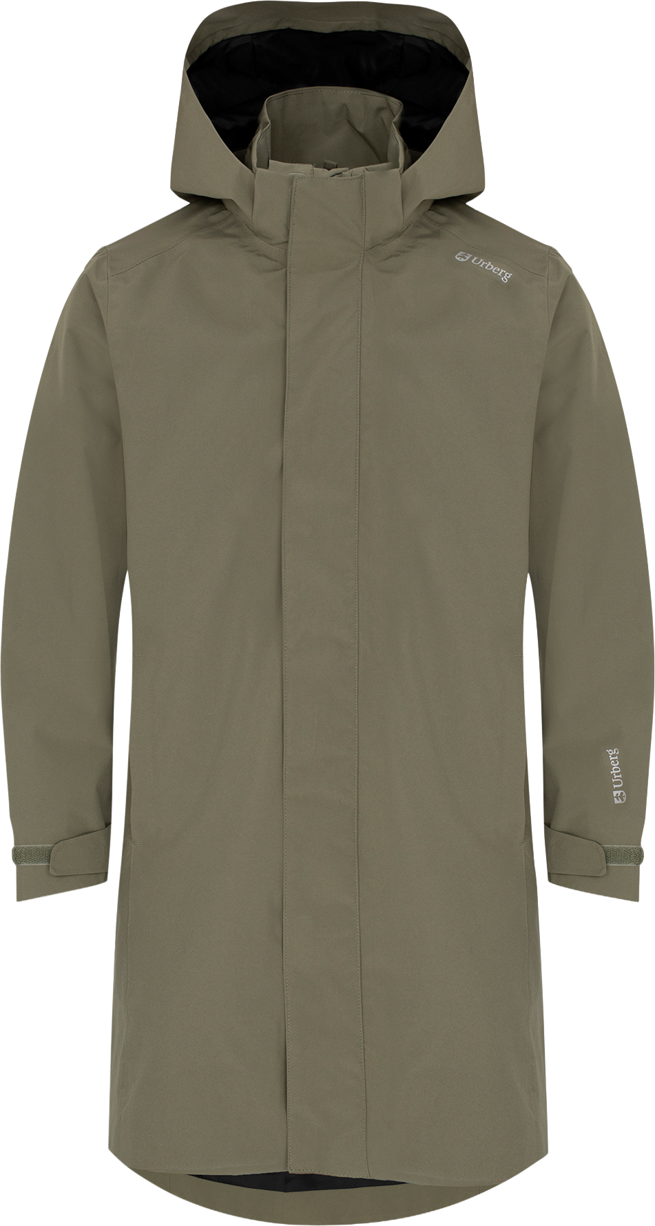 Urberg Junior's 2l Rain Coat Deep Lichen Green