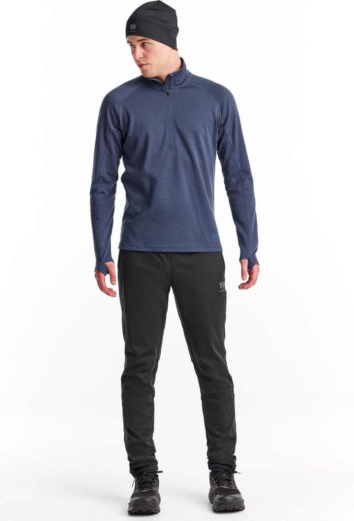 Hellner Men's Wool Mix 2nd Layer Half Zip Oceania Hellner