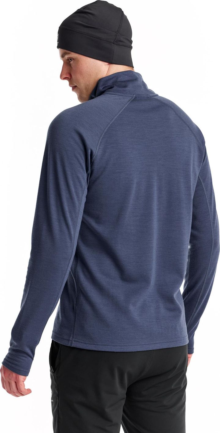 Hellner Men's Wool Mix 2nd Layer Half Zip Oceania Hellner