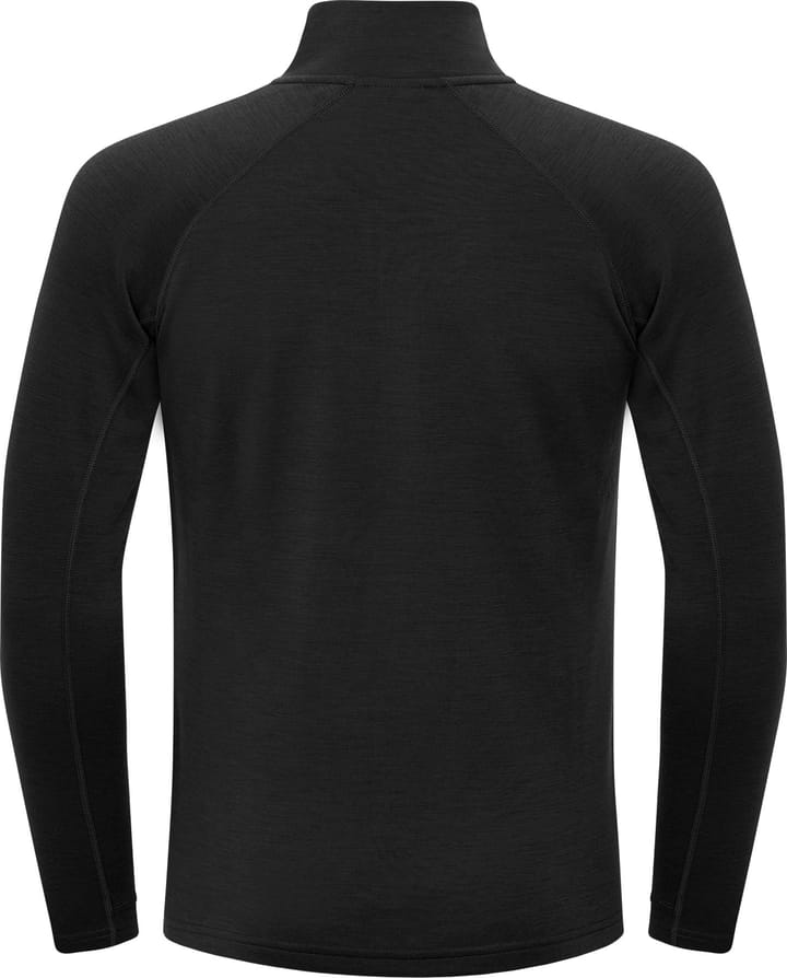 Hellner Men's Wool Mix 2nd Layer Half Zip Black Beauty Hellner