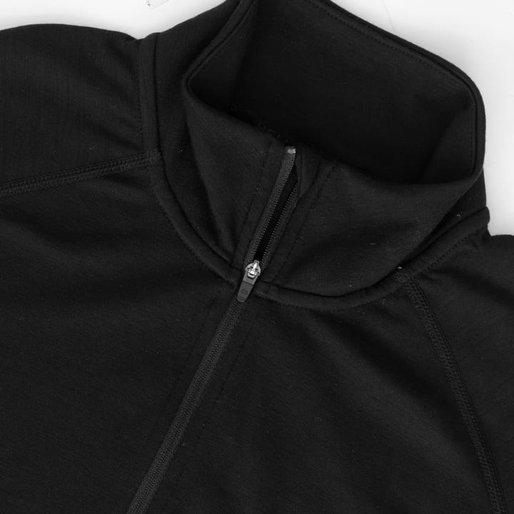 Hellner Men's Wool Mix 2nd Layer Half Zip Black Beauty Hellner