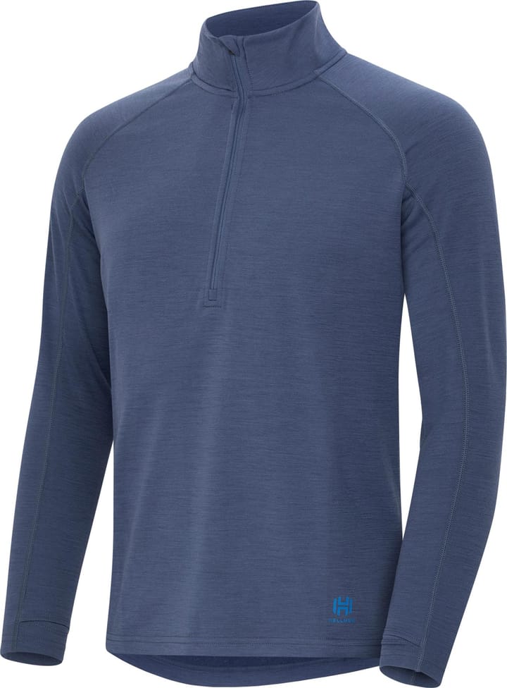 Hellner Men's Wool Mix 2nd Layer Half Zip Oceania Hellner