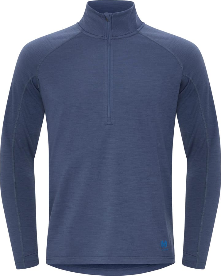 Hellner Men's Wool Mix 2nd Layer Half Zip Oceania Hellner