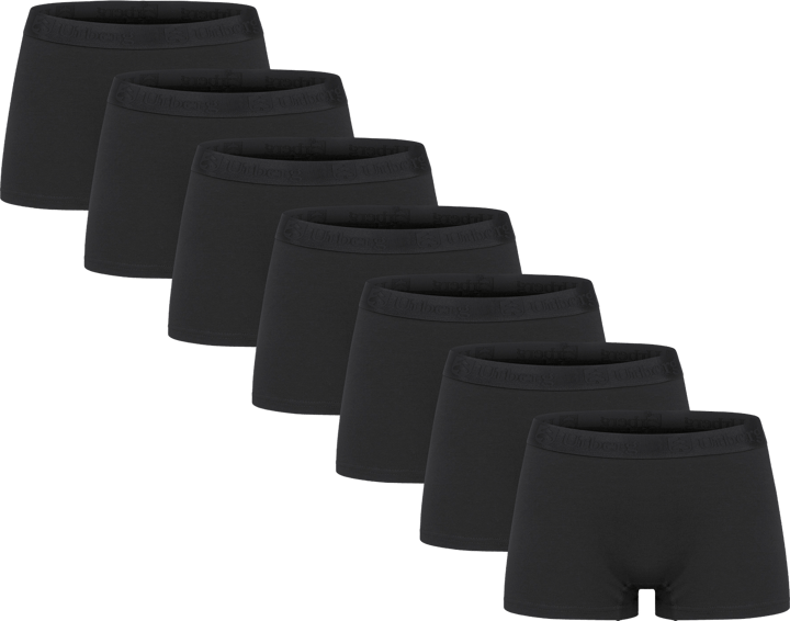 Urberg Women's Bamboo Boxers 7-Pack Black Beauty Urberg