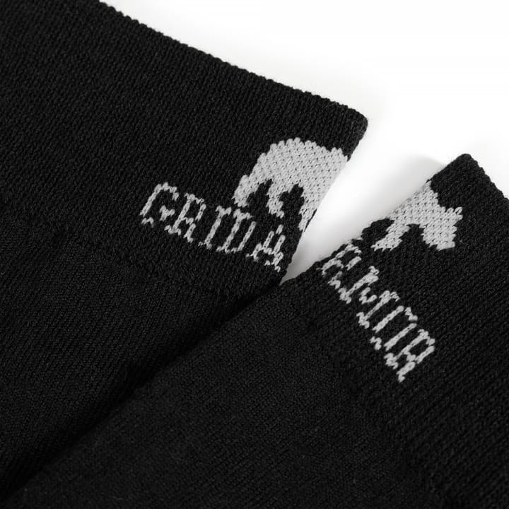 Gridarmor Solid Alpine Merino Wool Sock Black Beauty Gridarmor