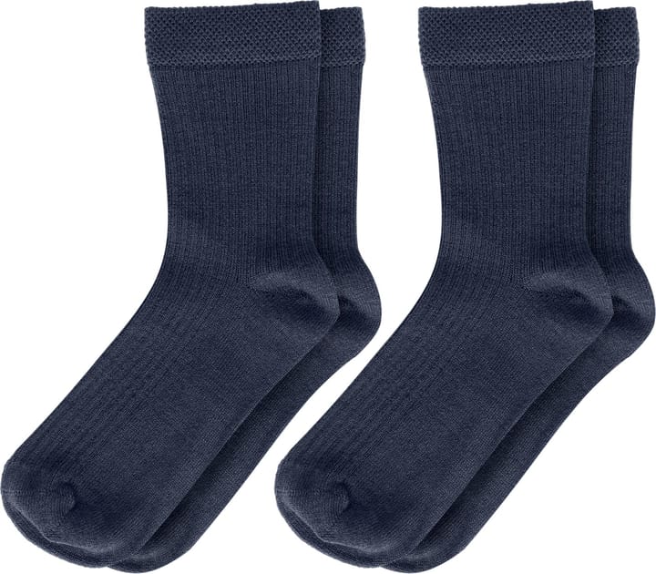 Gridarmor Junior's Merino Wool Ribb Sock 2p Navy Blazer Gridarmor