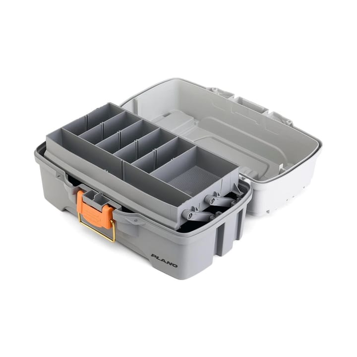 Plano 620106 1 Tray Box Red Mtl/Off White Plano