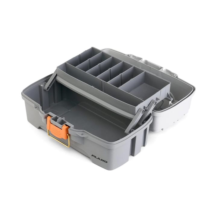 Plano 620106 1 Tray Box Red Mtl/Off White Plano