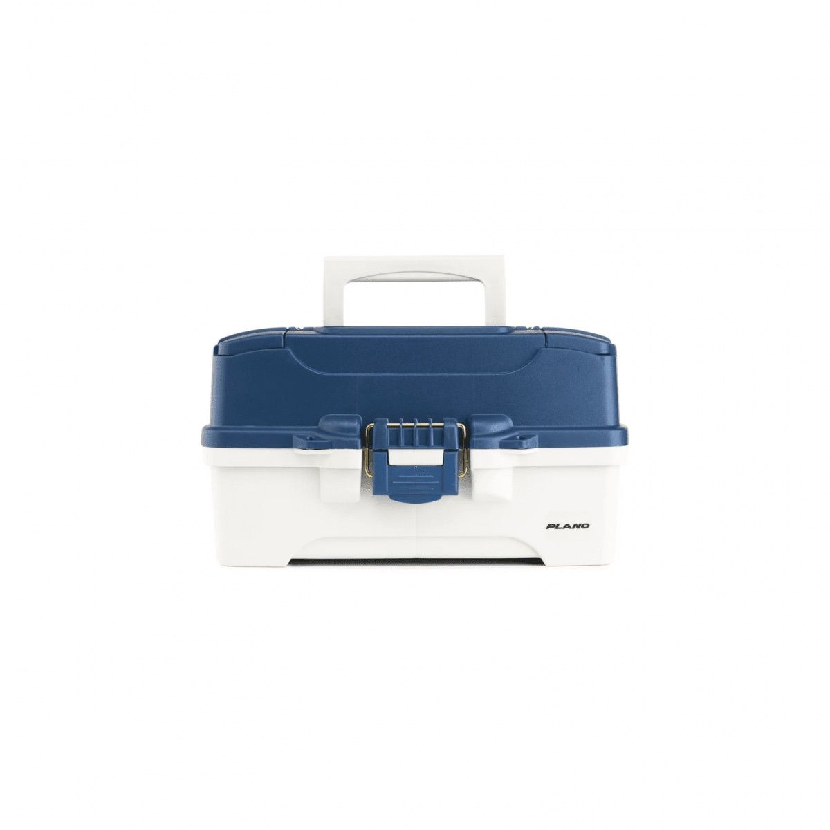 Plano 620206 2 Tray Box Mtl Blue /Off White