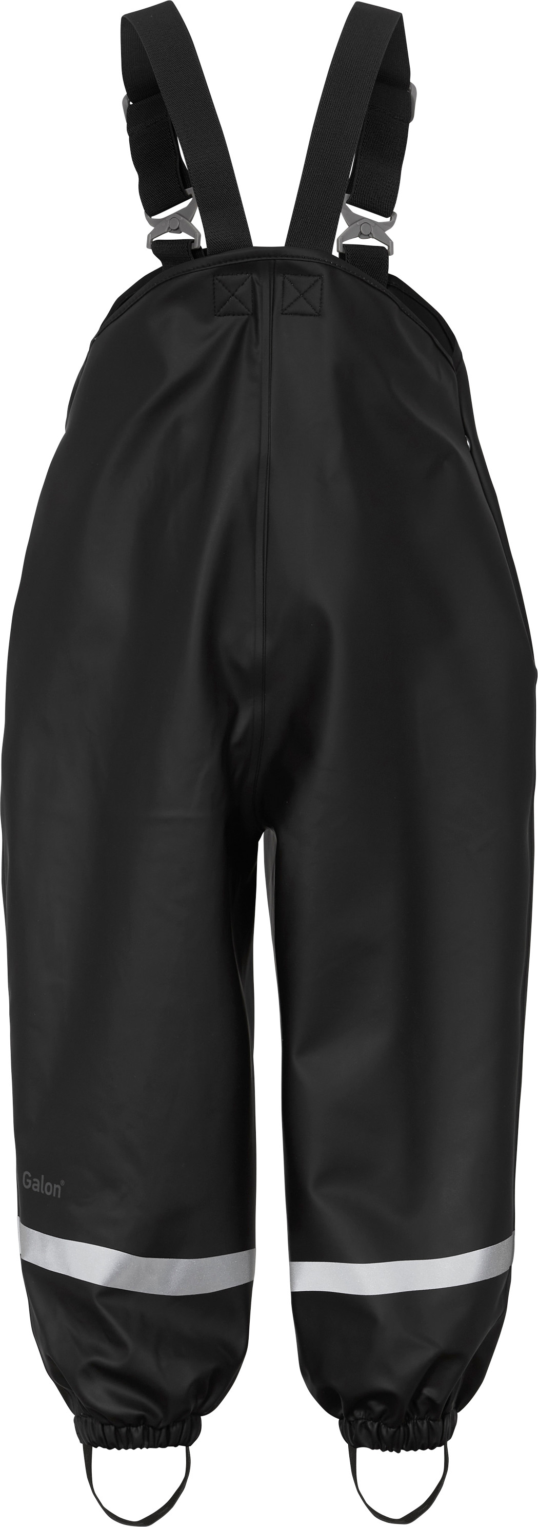 Didriksons Kids' Plaskeman Pants 6 Black Regnbukser 140