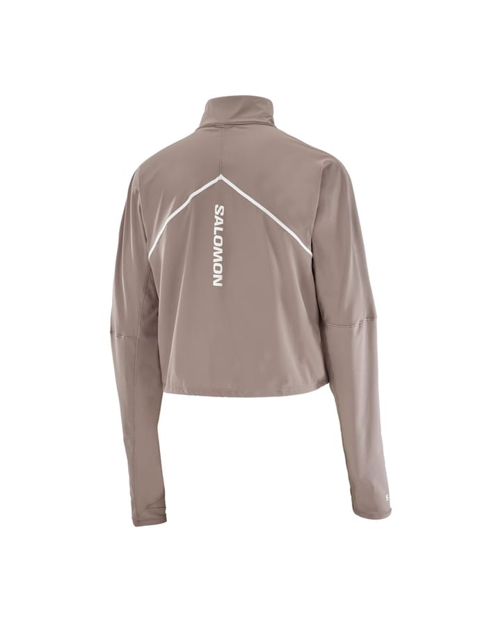 Salomon Sense Aero Hybrid Crop Pullover W Iron/ Salomon
