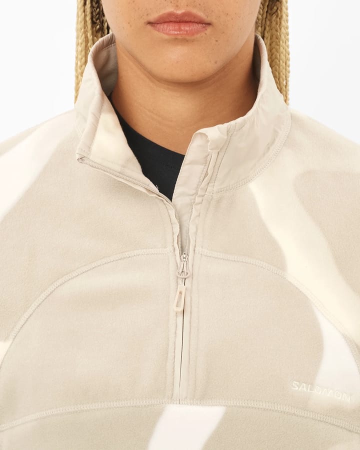 Salomon Chroma Fleece Crop W Silver Cloud/ Salomon