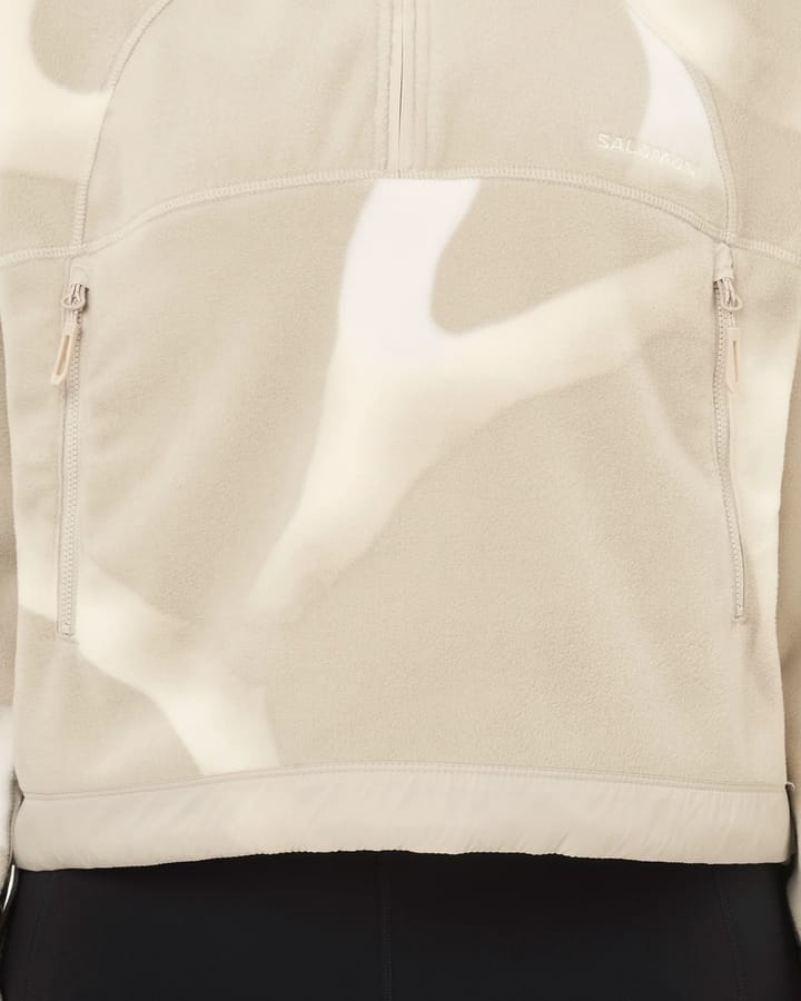 Salomon Chroma Fleece Crop W Silver Cloud/ Salomon