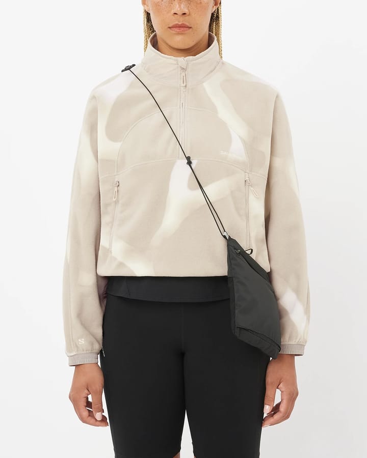 Salomon Chroma Fleece Crop W Silver Cloud/ Salomon