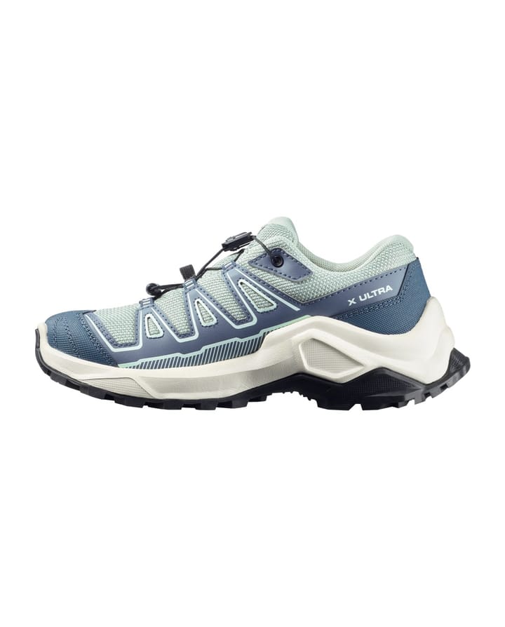 Salomon Kids' X Ultra GORE-TEX Green Milieu / Grisaille / Clearly Aqua Salomon