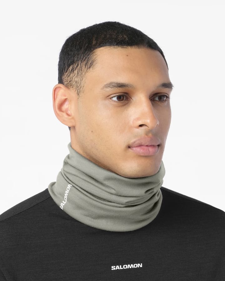 Salomon Merino Neck Gaiter U Castor Gray/ Salomon