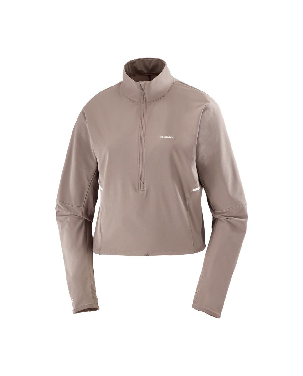 Salomon Sense Aero Hybrid Crop Pullover W Iron/