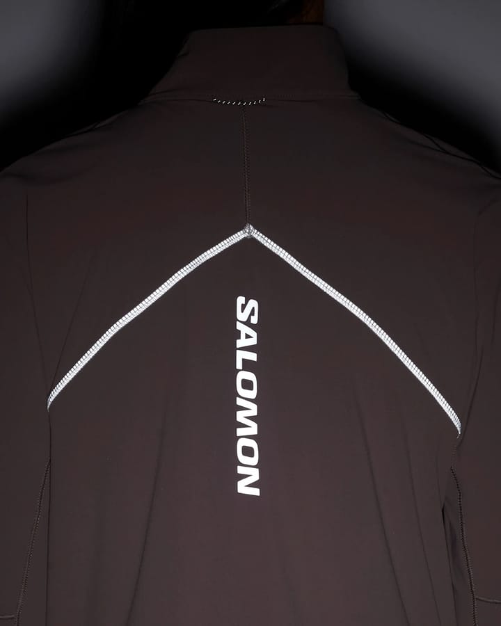 Salomon Sense Aero Hybrid Crop Pullover W Iron/ Salomon