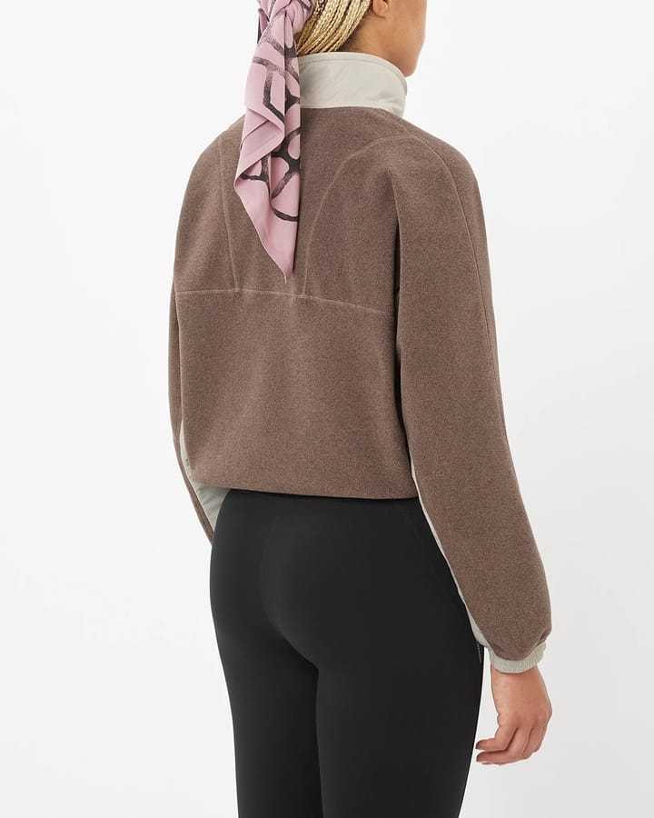 Salomon Chroma Fleece Crop W Iron/silver Cloud/ Salomon