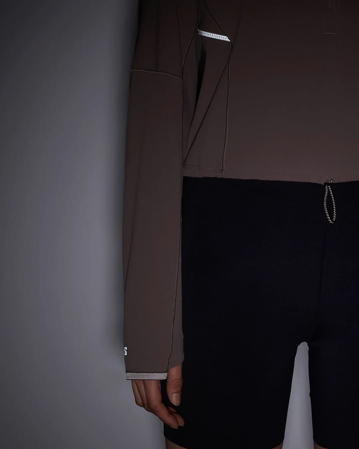 Salomon Sense Aero Hybrid Crop Pullover W Iron/ Salomon