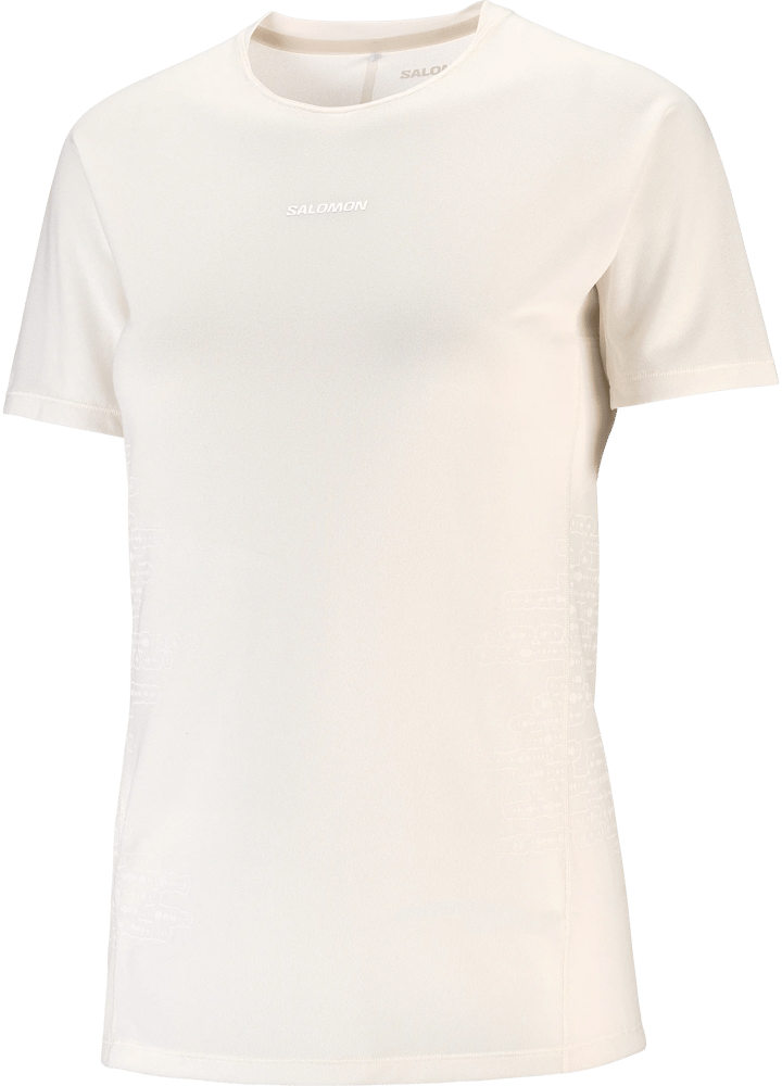 Salomon Sense Aero Ss Tee Gfx W Whisper White/raind Day/bright Whit Salomon