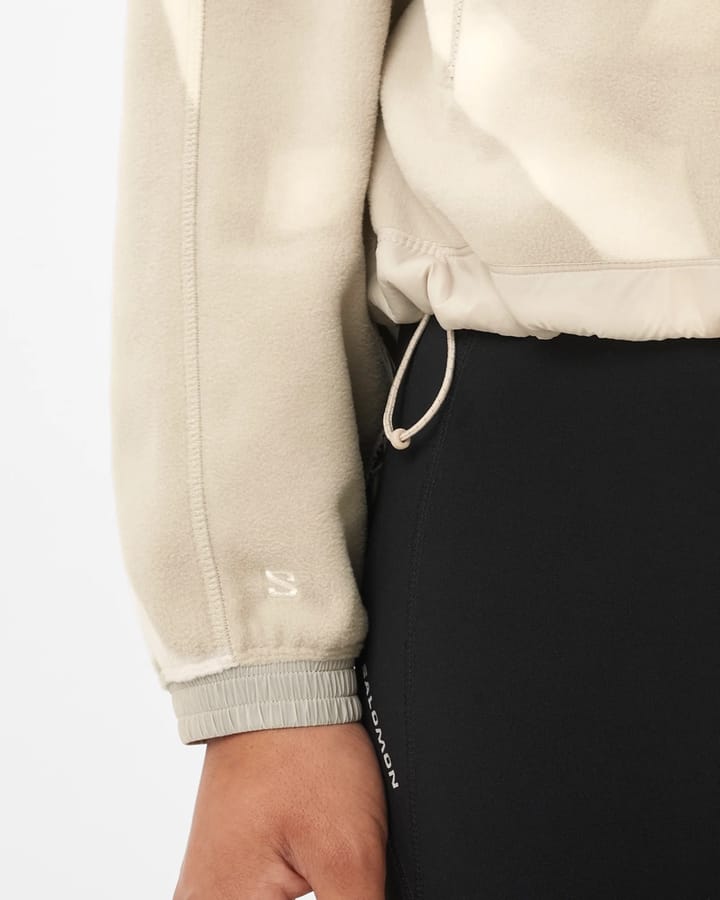 Salomon Chroma Fleece Crop W Silver Cloud/ Salomon
