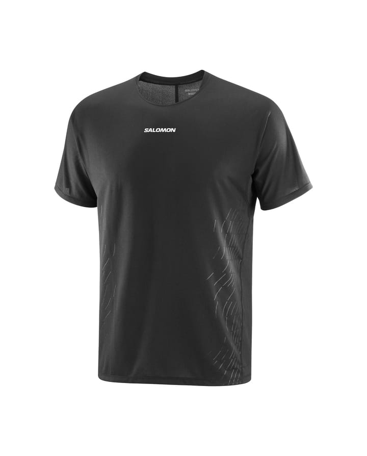 Salomon Men's Sense Aero Graphic Tee GFX Deep Black / Black Beauty Salomon