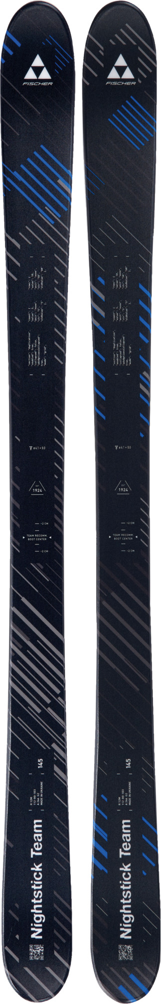 Fischer Kids' Nightstick Team No Color Alpinskidor 145
