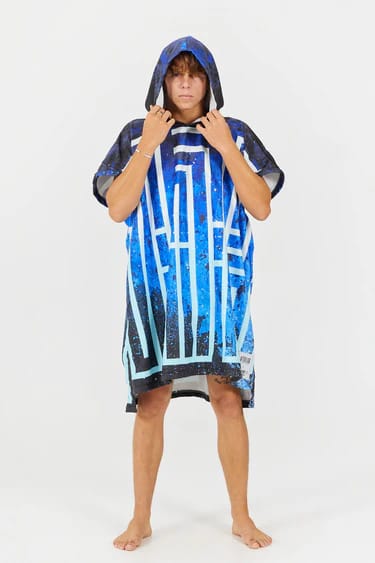 After Essentials Poncho Artist Series Atlas After Essentials