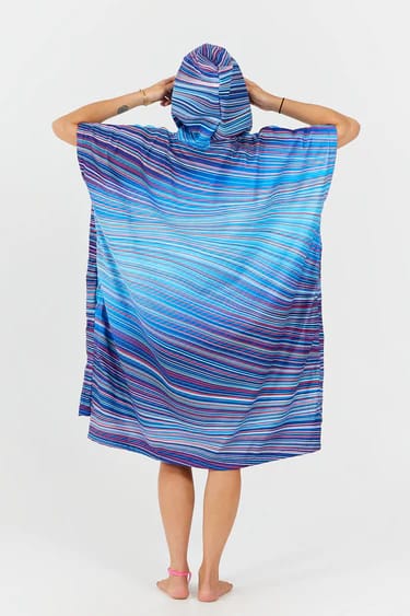 After Essentials Poncho Artist Series Kai Clements After Essentials