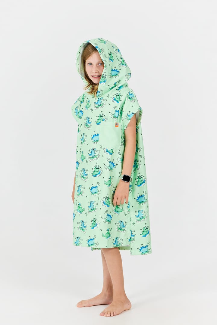 After Essentials Kids Poncho Dino Green After Essentials