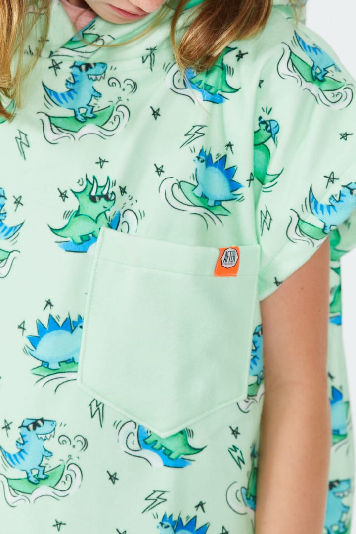 After Essentials Kids Poncho Dino Green After Essentials