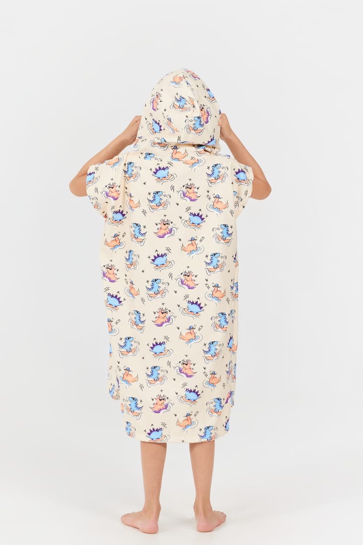 After Essentials Kids Poncho Dino Peach After Essentials