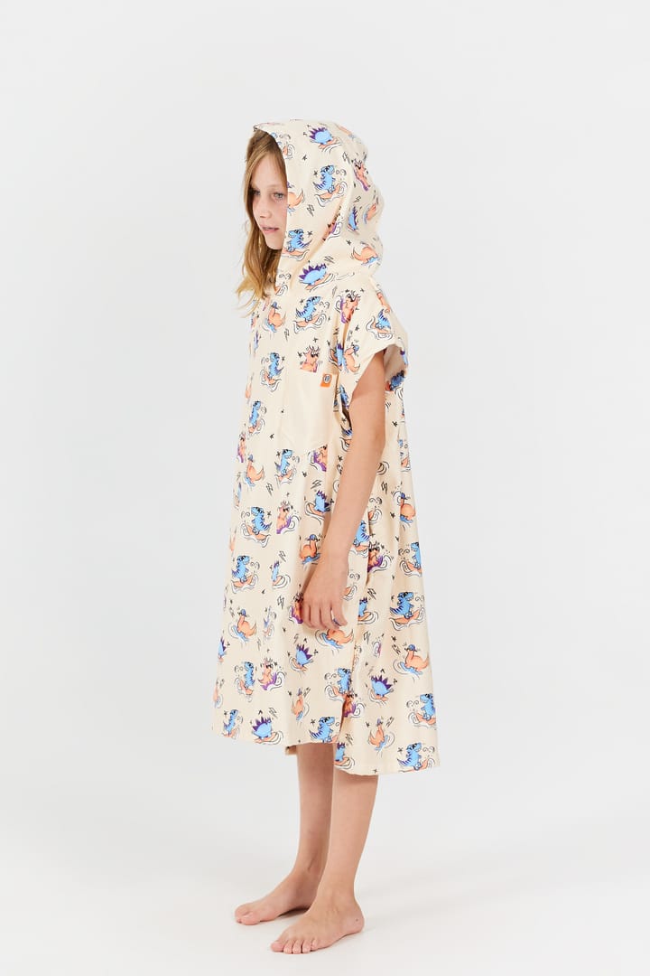 After Essentials Kids Poncho Dino Peach After Essentials