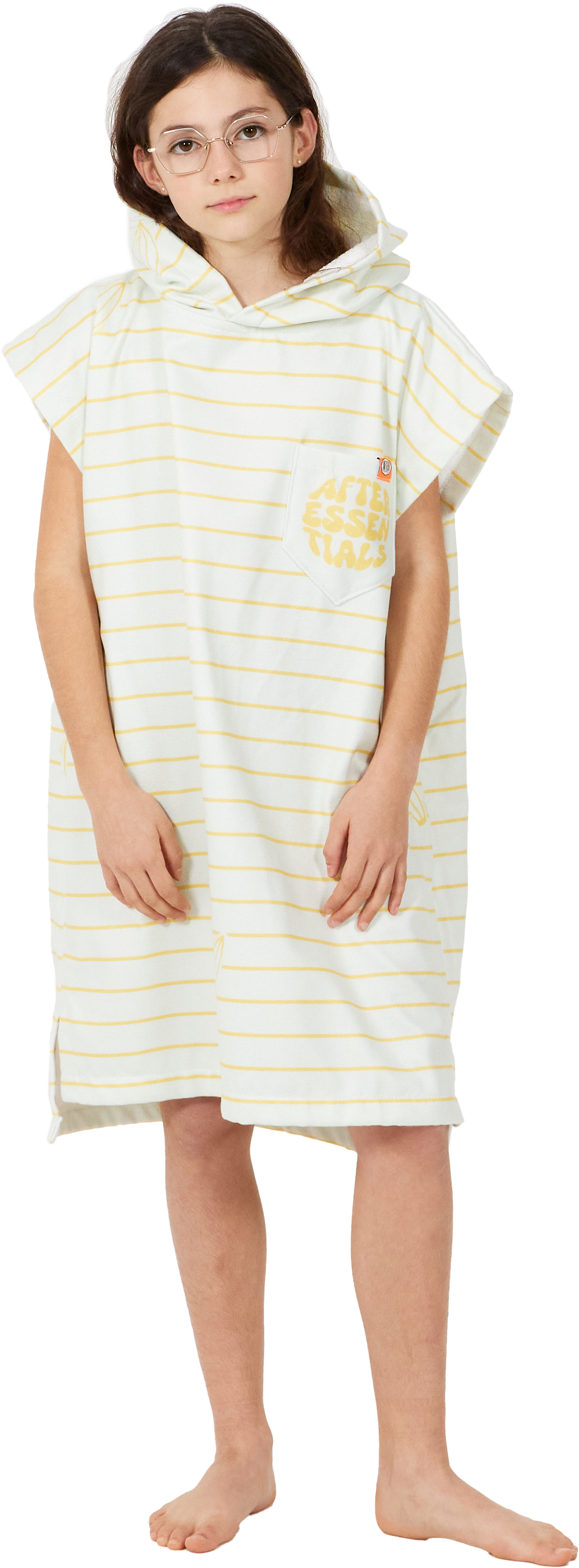 After Essentials Kids' Poncho Surf Stripes  115-145 cm