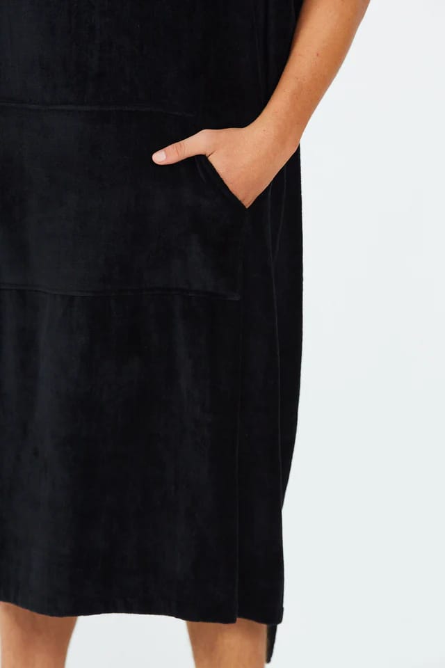 After Essentials Poncho Logo Mint After Essentials