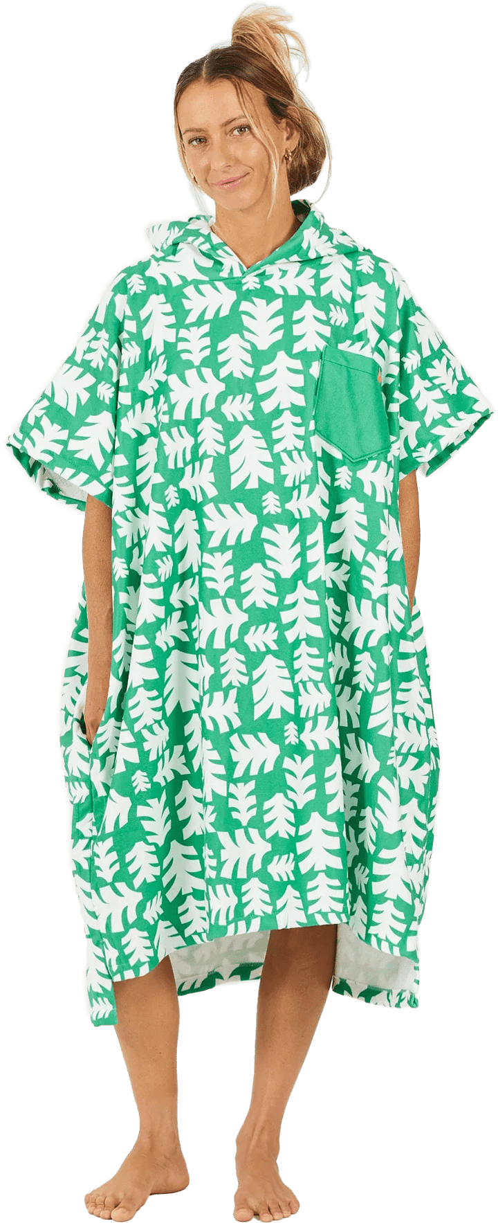 After Essentials Poncho Outdoor Sapin Green After Essentials